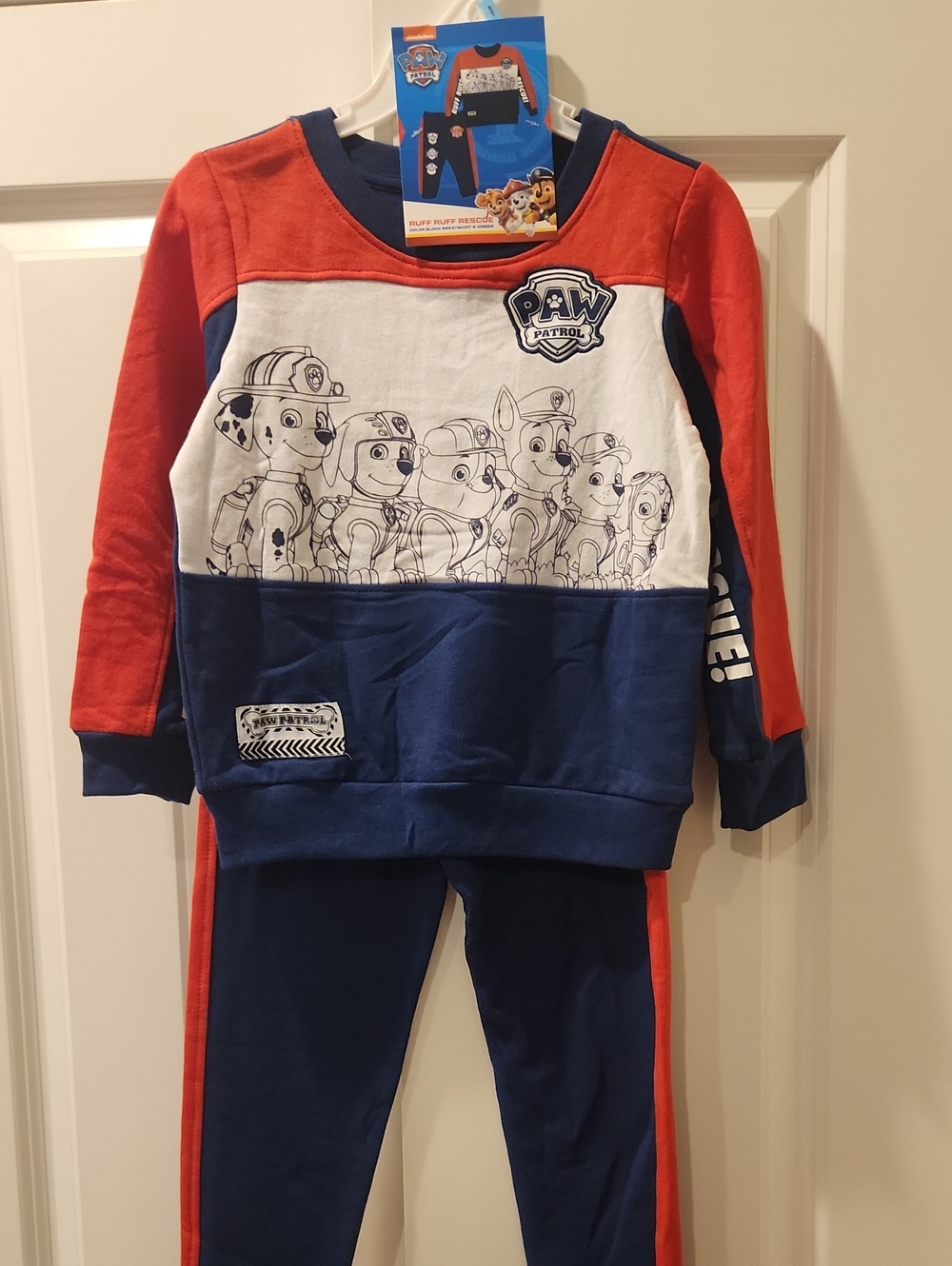 PAW Patrol Red, Navy & White Kids Tracksuit